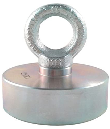 Neodym-Magnet – Durchmesser: 7,5 cm – Haftkraft: 250 kg