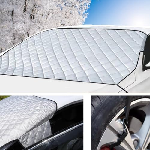 Z.MYUKI】 Focus MK4 ST Line Parasol para parabrisas delantero de invierno para Ford Focus MK4 2019-2022 2023 accesorio parasol protector de nieve (Ford Focus MK4)