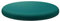 Sitzkissen Memory Foam Runde Stuhl Pad Anti-Rutsch Weiche Runde Stuhl Sitzkissen Baumwolle Runde Kissen Mit Abnehmbare Abdeckung Sitzkissen-Schwarzgrün-35X35Cm