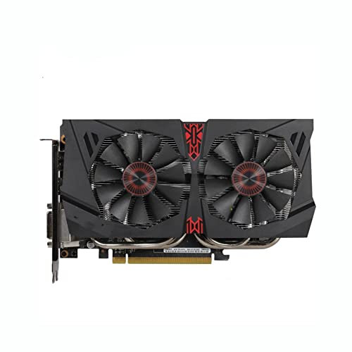 Fit for ASUS Carte Vidéo Originale GTX 960 4GB 128 Bit Gddr5 Cartes Graphiques for Nvidia Vga Cartes Geforce Gtx960 Jeu De DVI HDMI Utilisé