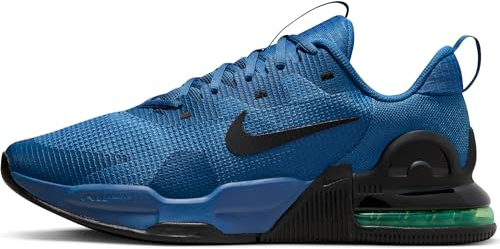 Nike Trainingsschuh M Air Max Alpha Trainer 5, Court Blue Black Green Strike, DM0829-403, 44.5 EU (10.5 US)