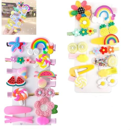 Pinzas para Cabello para niñas,28 Piezas Horquillas Pelo Niña,Pinzas de Pelo Niña,Accesorios Pelo Niña,Clips Pelo Niña Multicolor,Regalos para bebés,Baby Shower,cumpleaños,Vacaciones