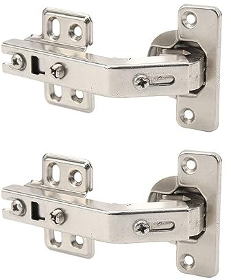 Bisagra especial de 135 grados, puerta de gabinete de esquina, bisagra de puerta plegada, armario, paquete de 2 para gabinetes de cocina y baño
