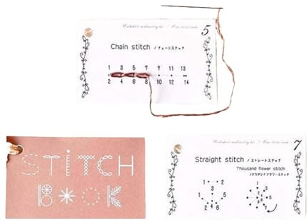 Kreatives -Nähbuch - 2024 Kreatives -Nähkartenset | Nähbuch Bastelset Für Stick Und Nähbegeisterte | Lernen Sie Eine Vielzahl Von Nähtechniken Stickbegeisterte