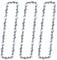 10 inch Chainsaw Chain Replacement for Worx WG322,WG323 10 Cordless Pole/Chain Saw,50033429 Chain Saw Blade,40 Drive Links 0.043 Gauge 3/8 LP Pitch (3 Pack)