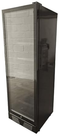 Iceshop Frigo vitrine à boissons 380 litres Full Black - SC-380C FB