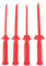Plastic Chisel Scraper Set 4Pcs Non Marring Tool for Prying Scraping Removing Decals Labels with Ergonomic Handle and Resharpenable Blades