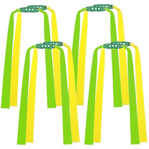 Diyxisk Steinschleuder Gummi, 8 Stück Schleudergummi, Flat Premium Steinschleuder Gummi, Hohe Elastizität Schleuder Gummiband, Geeignet für Freizeit, Outdoor, Schleuderwettbewerb (Typ A)