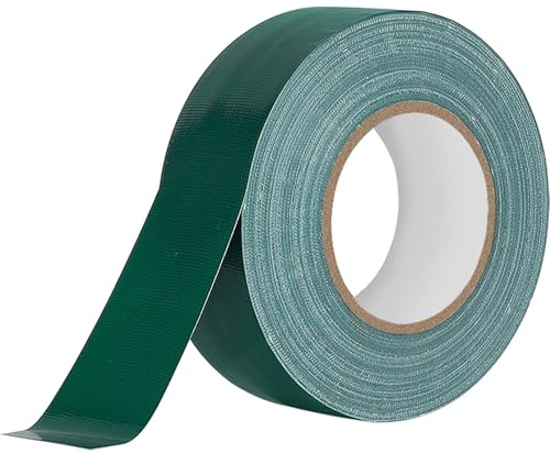 Humyu Panzertape Wasserfest Grün, Gewebeklebeband 25mm x 20m Panzerband Extra Stark Wasserfest Universelles Gewebeband Witterungsbeständig für Innen & Außen Gewebeverstärktes Reparaturband
