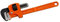 Bahco Schraubenschlüssel Rohrzange, Metall Griff, Backenweite 76mm, / Länge 609,0 mm