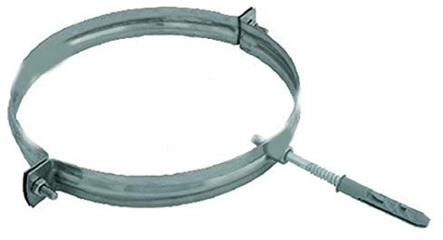 Collier de fixation inox pour cheminée
