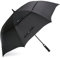G4Free 47/54/58/62/68 Inch Automatic Open Golf Umbrella Extra Large Oversize Double Canopy Vented Windproof Waterproof Stick Umbrellas (Black, 68 inch)