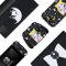 BelugaDesign Moon Anime Switch Skin | Süßer Pastell-Vinyl-Sticker mit Magie-Mädchen & Schleifen | Kawaii Japan-Cartoon | Kompatibel mit Nintendo Switch (Standard, Schwarz)