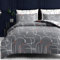 Pamposh King Size Duvet Cover Sets Premium Brushed Microfiber Duvet Cover King Size Ultrasoft Hypoallergenic Reversible 3 PCS Bedding Set With Zipper Closure