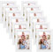 Giftgarden White 6x4 Photo Frames Pack of 12, Multi White 4 by 6 Photo Frames Bulk for Wall or Tabletop Display