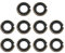 GOUDE 1/2 Retaining Ring Clip with O-Ring for Impact Wrench Socket Retainer Rings Socket Retaining Drive Friction Rings Part (10PCS)