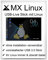 Linux MX mit 64 Bit - Live Version - bootfähig - Betriebssystem
