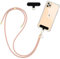 Casecret Cordino per Cellulare Universale Collana per Cellulare Regolabile Cordino da Collo Catena per Telefono Nylon Compatibile con iPhone Samsung Huawei Xiaomi e Tutti Gli Smartphone - Oro Rosa