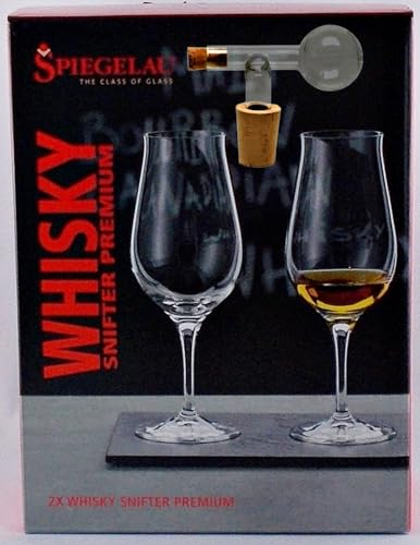 H-BO Whisky snifter premium + Glaskugelportionierer zum feinen Dosieren