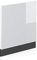 Vicco Panel Frontal R-Line, Blanco Alto Brillo/Antracita, 60 cm, ET Roble