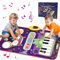 Toys for 3 4 5 6 Year Old Boys Girls, 2 in 1 Music Mat Gifts for Kids Toys 3-6 Year Old Girl Boys, Educational Music Instruments Birthday Gifts Present Early Education