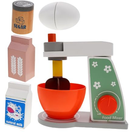 VICASKY 1 Set Per Bambini Gioca Cibo Robot Da Cucina Cibo Finto Giocattolo Finta Gioca Cucina Giocattoli Bambini Finta Cucina Giocattolo Bambini Cucina Giocattoli Giocattolo