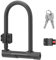bicyccle U Lock Shackle - U Shape Combination Lock | Security Cable with Sturdy Mounting Bracket | Ulock bicyccle Lock | Anti-Theft Protection Lock | Key Anti Theft bicyccle Secure Locks