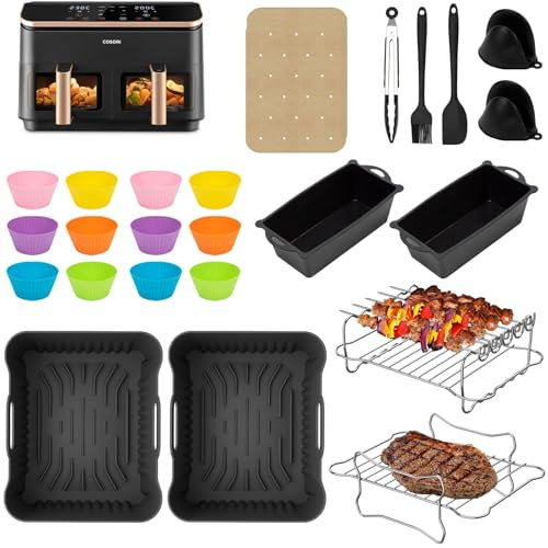 Accessori per friggitrice ad aria calda COSORI 8,5 l, accessori per friggitrice ad aria calda COSORI per friggitrice ad aria calda 8,5 l, Cookwise 9L