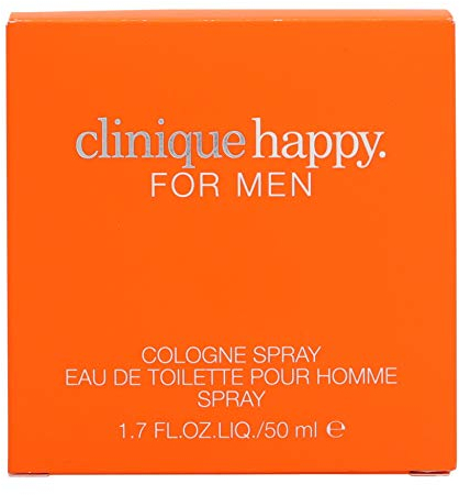 Clinique Happy Men Eau de Toilette, Uomo, 50 ml