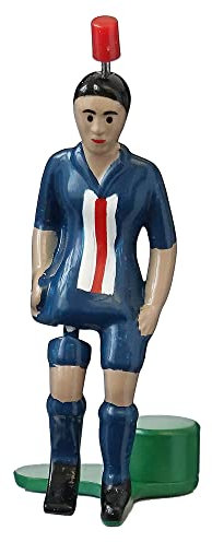TIPP-KICK Top-Kicker Paris I Joueurs originaux pour petits et grands I Jouez avec cette figurine dans tous nos jeux de football de table I Accessoires I Maillot bleu I Jeu de simulation foot figurines