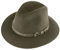 Alpenleder Fedora Hut Siena | Handgefertigter Wollhut Filzhut Wollfilzhut Hut Hat Herren (M (57-58 cm), Olivia)