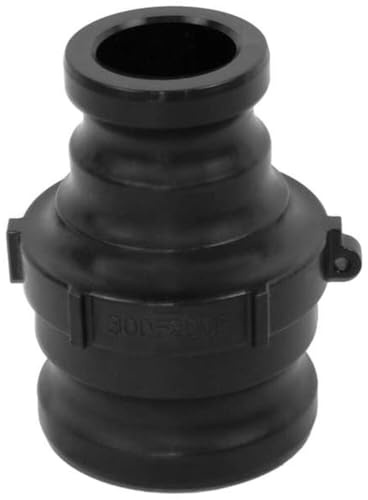 Banjo 300F200F Polypropylene Cam & Groove Fitting, 3 x 2 Male Adapter x Male Adapter