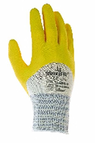 ALLEGRA Nitrilhandschuh mit Strickbund Gelb Kat 2 Gr.10