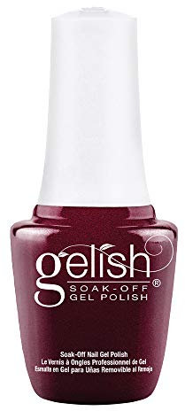 Gelish MINI My Forbidden Love Soak-Off Gel Polish, Red Gel Nail Polish, 9ml