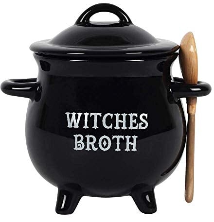 Spirit of Equinox Witches Broth Cauldron Soup Bowl