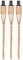 Esschert Design Bambusfackel, 3er-Set, braun