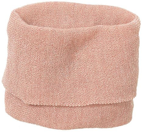 Disana SCHLAUCH-SCHAL Baby & Kinder - 100% Bio-Merino – angenehm wärmend & super weich - unisex 1 – 12 Jahre – nachhaltig & fair – besonders leicht & dünn - made in Germany | Rosé-Natur Gr. 2