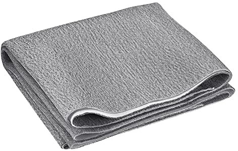 sourcing map Light Gray Speaker Mesh Grill Cloth (not Cane Webbing) Stereo Box Fabric Dustproof Audio Cloth 50cm x 155cm 20 Inches x 61 Inches