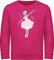 Shirtracer Sweatshirt Kinder Pullover für Jungen Mädchen - Sport Kleidung - Ballerina - grau/rosa - 128 (7/8 Jahre) - Fuchsia - 25. Geburtstag Ballett Pulli mit