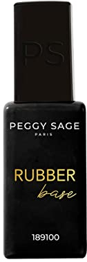 Peggy Sage - Base semi-permanante Rubber base UVLED/11ml pour capsules américaines