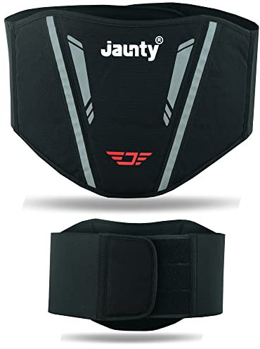 JAUNTY Motorrad Nierengurt Rückenstütze zur Linderung von Schmerzen im unteren Rücken für Männer und Frauen Lendenwirbelstützgürtel Atmungsaktives Design für Training, Ischias (X-Large)