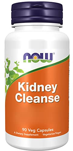 Now Foods, Kidney Cleanse, avec Raisin d'Ours et Ortie, 90 Capsules végétaliennes, Testé en Laboratoire, Sans Soja, Végétarien, Sans Gluten, Sans OGM