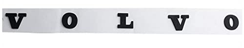 LICOME Auto Aufkleber für Volvo XC40 XC60 XC90 C30, Badge Emblem Aufkleber, Logo Abziehbilder Emblem Abzeichen Autoaufkleber Schriftzug Karosserie Emblem Zeichen Zubehör,B Black
