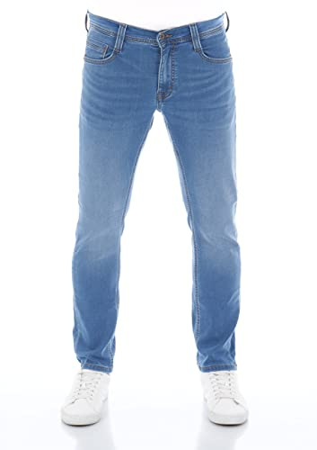 MUSTANG Jeans Herren Stretch Straight Fit Tramper Jeanshose Hose Denim | Blau Schwarz 30 31 32 33 34 36 38 40 42 44