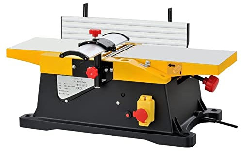 Pialla Spessore Legno elettrica 1800w, Multifunzionale per la Lavorazione del Legno (Colore: con Lama da 1 Pezzo)