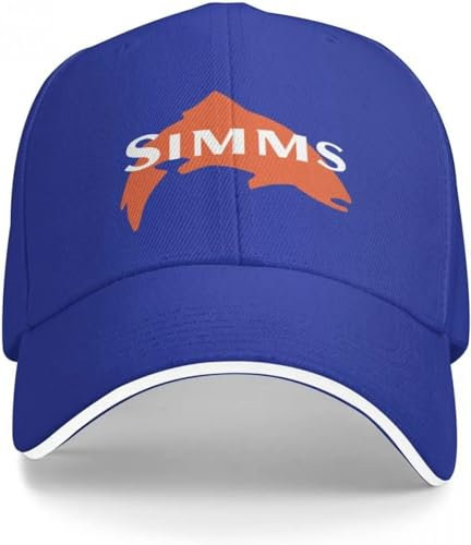 CAPHATMC Baseballkappe Hiphop Sonnenhut Simms Trout Baseballkappe Trucker Hut Snap Back Hat Herren Tennis Damen