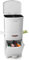 Warmiehomy Recycling Bins for Kitchen Double Bin with Pedal 45L Dry and Wet Separation Rubbish Bin with Inner Bucket 3 Compartment Bin with Wheels
