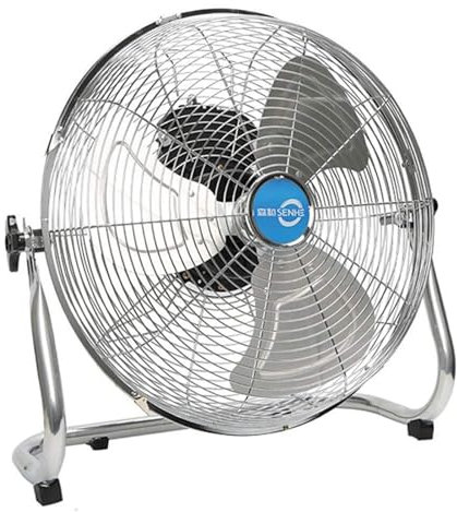 Natliedop Pedestal FansFloor Fan - Industrial Fan With 4 Speed,Commercial Fan, Floor Standing Gym Fan-3 Fan Blade,High Velocity Floor Fan(24 inches)