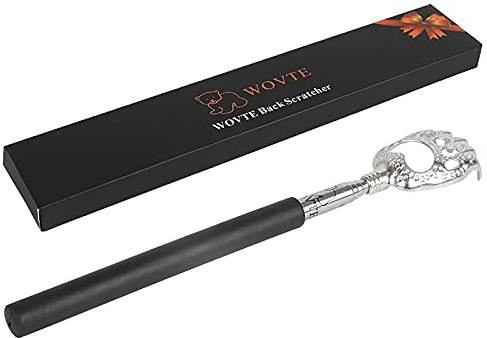 WOVTE Rascador Espalda Telescópico de Acero Inoxidablecon, Regalo Hombre Regalos Navideños Regalos Originales Regalos Para Hombre que Regalarle a un Hombre