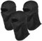 Tyqour 3 Stück Motorrad Sturmhaube Winter Fahrrad Gesichtshaube Schwarz Winddicht Skimaske Balaclava Sturmmaske UV-Schutz Sturmhauben für Herren Damen Radfahren Outdoor Sports